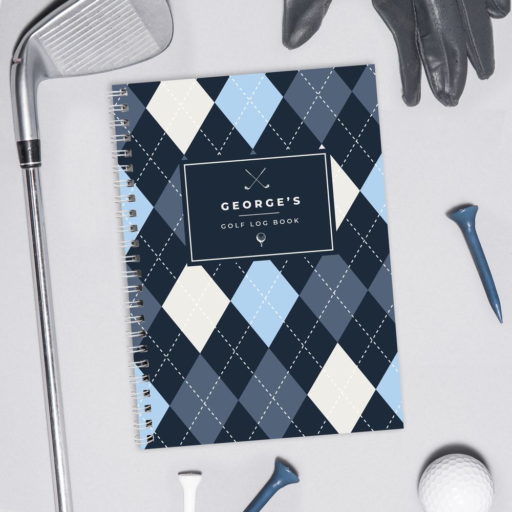 Personalised A5 Golf Log Book Personalised A5 Golf Log Book