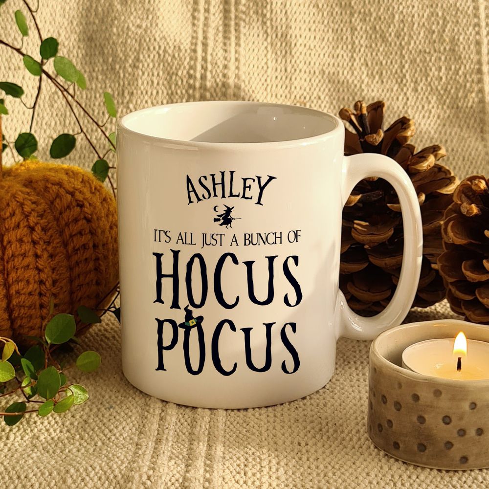 Personalised Halloween Hocus Pocus Mug Personalised Halloween Hocus Pocus Mug