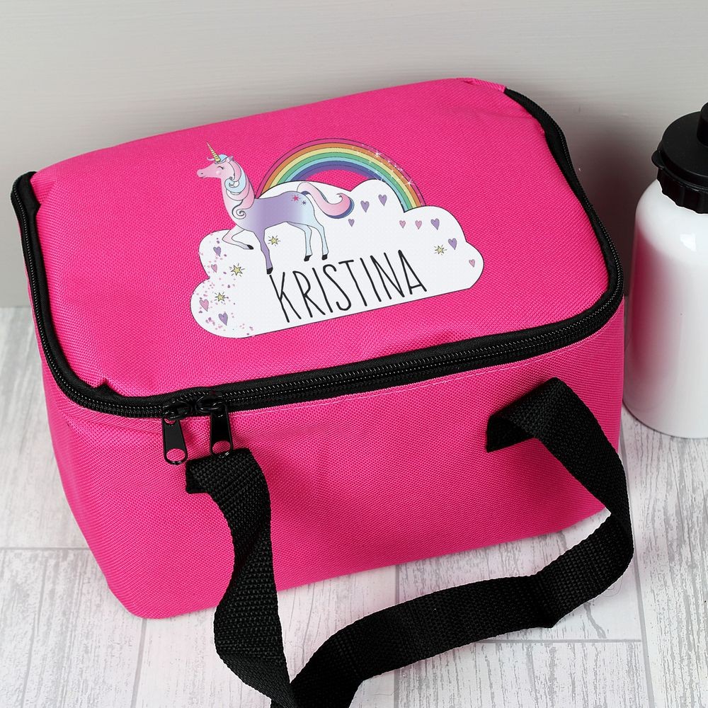personalised unicorn lunch box