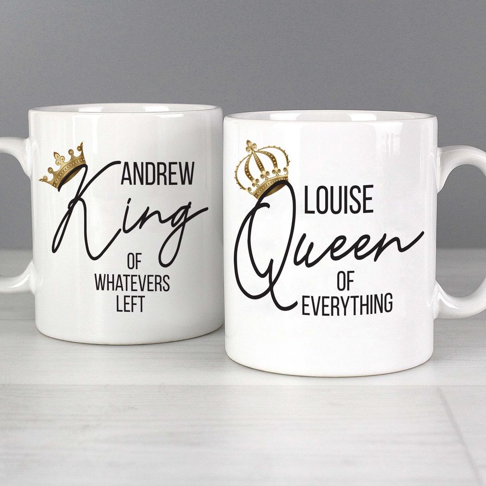 Set Di 4 Sottobicchieri "Queen Of F***ing Everything" – Citazione Divertente, Finitura Lucida, 9x9 Cm, Regalo Originale - 5