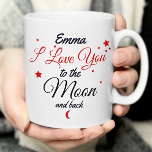 
                            Personalised To The Moon & Back Mug