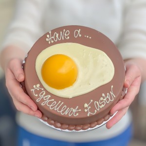 Personalised Fried Egg Smash Cake