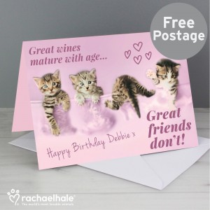 
                            Personalised Rachael Hale "Great Friends" Card