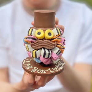 Personalised Allsorts Head with Moustache