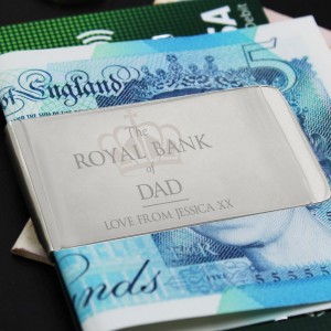 Personalised "Royal Bank of..." Money Clip
