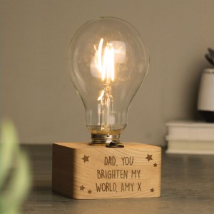 
                            Personalised Stars LED Bulb Table Lamp