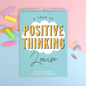 
                            Personalised A4 Motivational Quotes Calendar