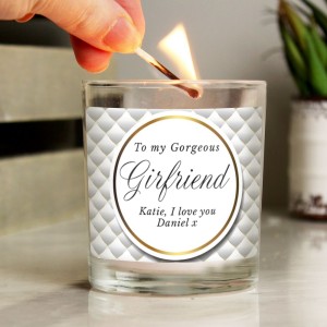 
                            Personalised Opulent Jar Candle