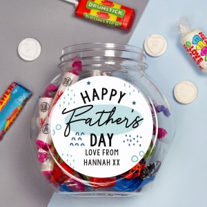 Personalised Father's Day Sweet Jar