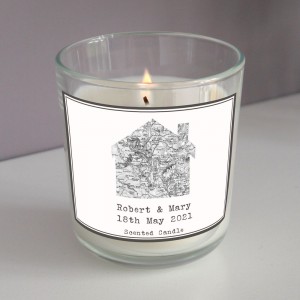 
                            Personalised 1805 - 1874 Old Series Map Home Jar Candle