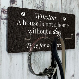 
                            Personalised Dog Lead Hooks