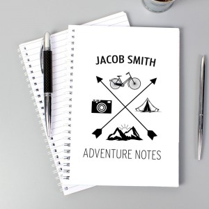 
                            Personalised Adventure A5 Notebook