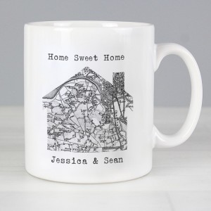 
                            Personalised 1805 - 1874 Old Series Map Home Mug
