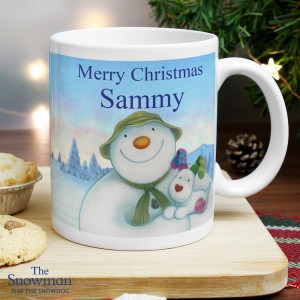 
                            Personalised The Snowman and the Snowdog Mug