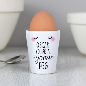 
                            Personalised You're A Good Egg Cup