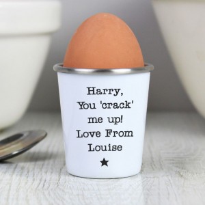 
                            Personalised Star Free Text Egg Cup