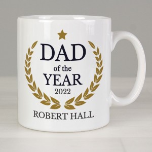 
                            Personalised Dad of the Year Mug
