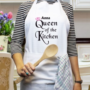 
                            Personalised Queen of the Kitchen Apron