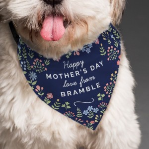 
                            Personalised Mothers Day Dog Bandana