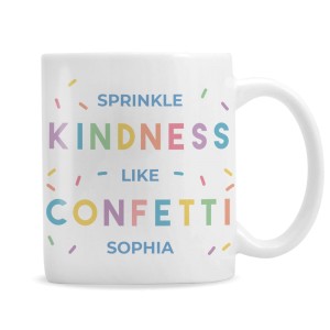 
                            Personalised Kindness Like Confetti Mug
