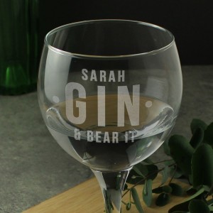 
                            Personalised Gin & Bear Gin Set