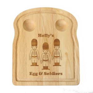 
                            Personalised Soldiers Egg & Toast Board
