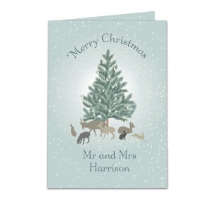 
                            Personalised A Winter's Night Card