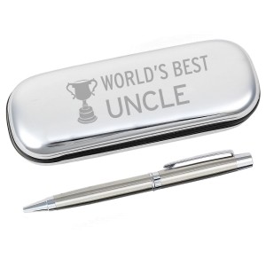 
                            World's Best Uncle Pen & Box