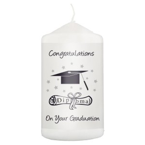 
                            Graduation Pillar Candle