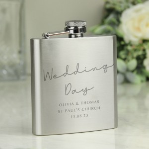 
                            Personalised Any Message Hip Flask