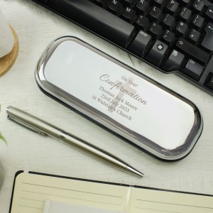 Personalised Religious Pen and Box Set