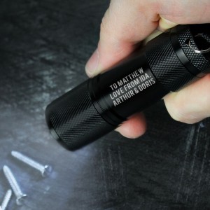Personalised Free Text Mini Torch