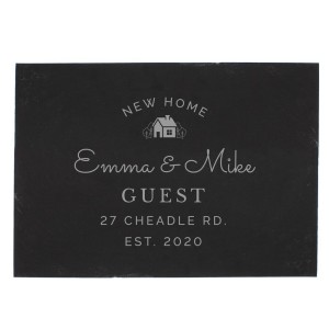 
                            Personalised New Home Slate