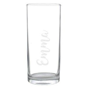 
                            Personalised Name Only Engraved Hi Ball Glass