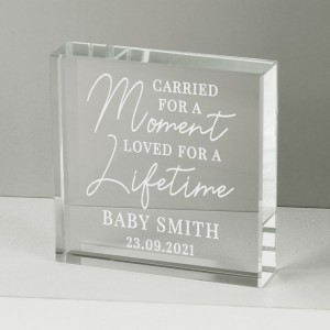 
                            Personalised Carried for a Moment Crystal Token