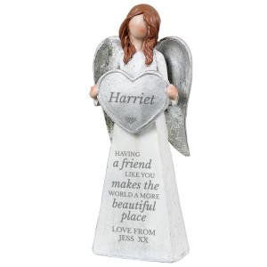 Personalised A Friend Like You Angel Ornament