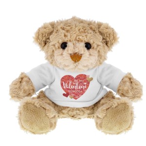 
                            Personalised Valentine's Day Confetti Hearts Teddy Bear