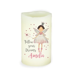 Personalised Fairy Princess Nightlight LED  Candle