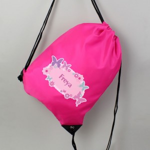
                            Personalised Butterfly Swim & Kit Bag