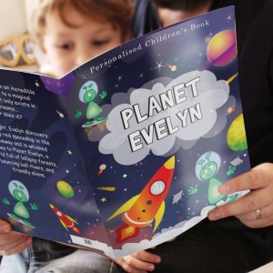 
                            Personalised Space Story Book