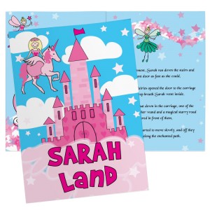 
                            Personalised Princess & Unicorn Story Book