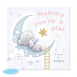 
                            Personalised Tiny Tatty Teddy Mummy You're A Star, Poem Book