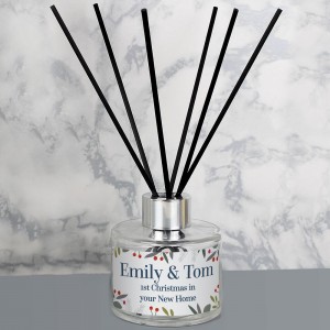 
                            Personalised Festive Christmas Reed Diffuser