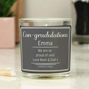 
                            Personalised Classic Scented Jar Candle