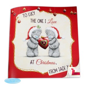 
                            Personalised Me to You The One I Love at Christmas Poem Book