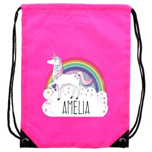 
                            Personalised Unicorn Pink Kit Bag
