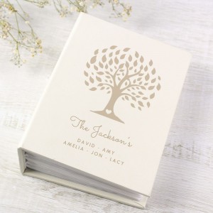 
                            Personalised Family Tree 6x4 Photo Album with Sleeves