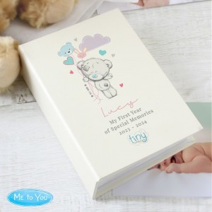 
                            Personalised Tiny Tatty Teddy Pink 6x4 Photo Album with Sleeves