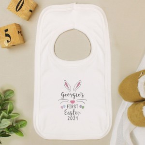 Personalised First Easter Babys Bib