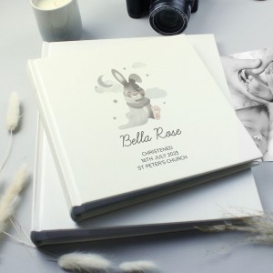 
                            Personalised Baby Bunny Square Photo Album